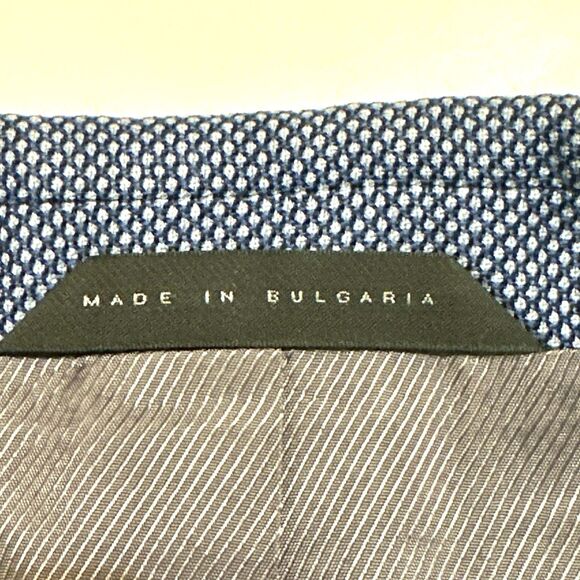 Hugo Boss The James Men's Size 42R Blue Wool Sport Coat Blazer Jacket 2-Button - Picture 10 of 16